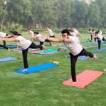 Group yoga classes